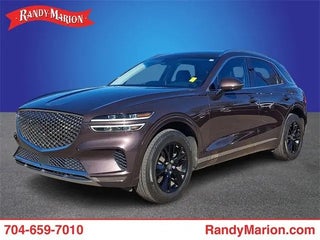 2022 Genesis GV70 with Barossa Burgundy Exterior