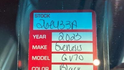 2023 Genesis GV70 2.5T Standard