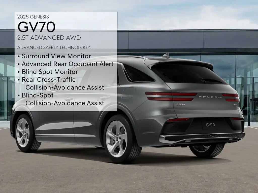 2026 Genesis Gv70 - $50,820