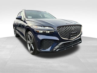 2022 Genesis GV70 with Adriatic Blue Exterior