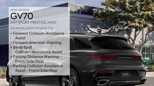2026 Genesis GV70 3.5T Sport Prestige