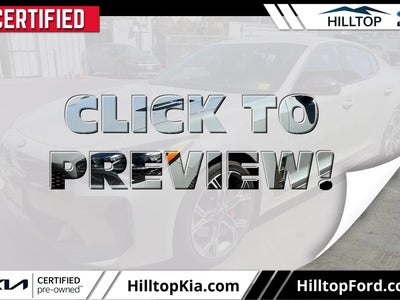 2018 Kia Stinger GT 4DR Sedan