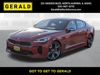2021 Kia Stinger with Hichroma Red Exterior