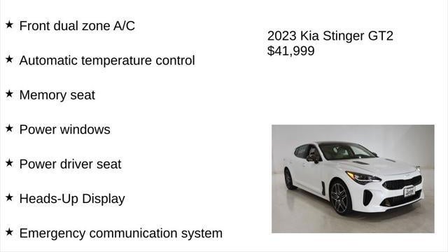 2023 Kia Stinger GT2