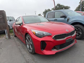 2018 Kia Stinger with Hichroma Red Exterior