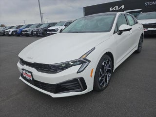 2025 Kia K5 with Snow White Pearl Exterior