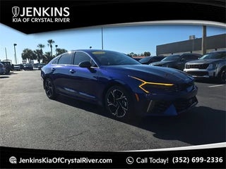 2025 Kia K5 with Yacht Blue Exterior