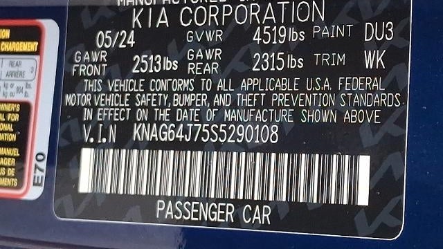 2025 Kia K5 GT-Line