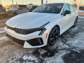 2025 Kia K5 with Snow White Pearl Exterior