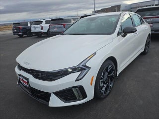2026 Kia K5 with Snow White Pearl Exterior