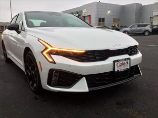 2026 Kia K5 with Snow White Pearl Exterior
