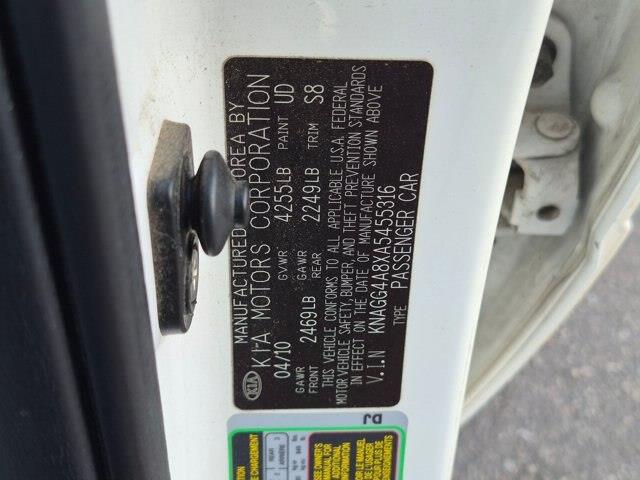 2010 Kia Optima - $3,926