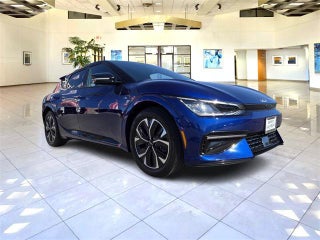 2022 Kia EV6 with Yacht Blue Exterior