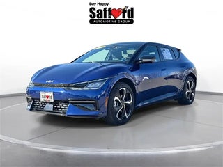 2023 Kia EV6 with Yacht Blue Exterior