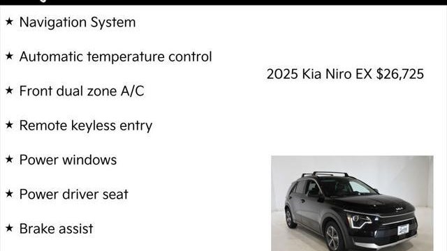2025 Kia Niro EX