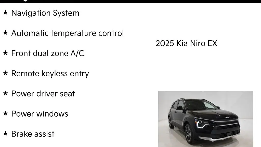2025 Kia Niro EX