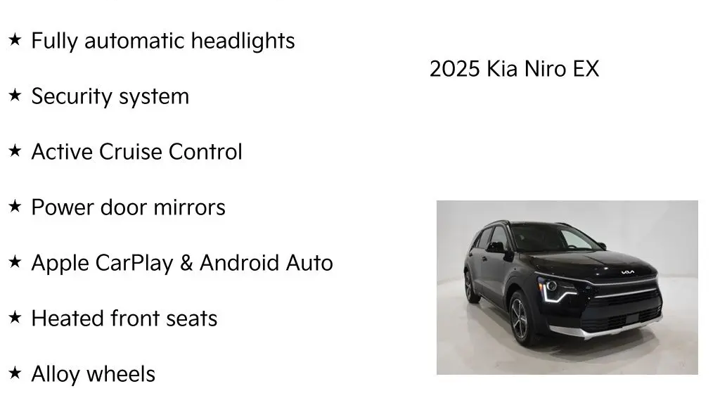 2025 Kia Niro EX