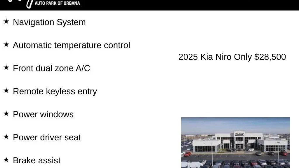 Preowned 2025 Kia Niro EX for Sale