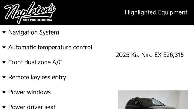 2025 Kia Niro EX