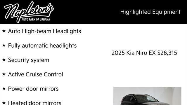 2025 Kia Niro EX