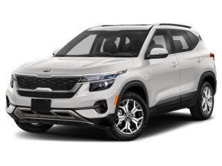 2021 Kia Seltos with Snow White Pearl Exterior