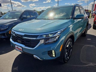 2026 Kia Seltos with Pluton Blue Exterior