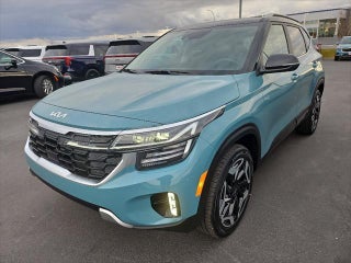 2026 Kia Seltos with Pluton Blue/Black Roof Exterior