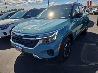 2026 Kia Seltos with Pluton Blue/Black Roof Exterior