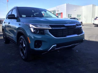 2026 Kia Seltos with Pluton Blue Exterior