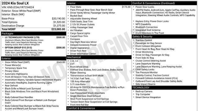 2024 Kia Soul S