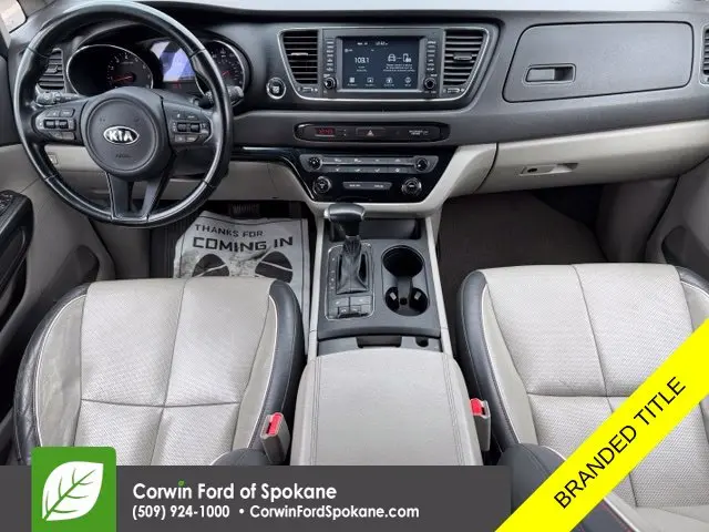 2018 Kia Sedona - $9,589