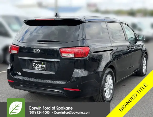 2018 Kia Sedona - $9,589