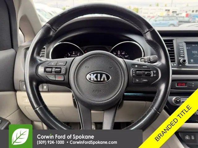 2018 Kia Sedona - $9,589