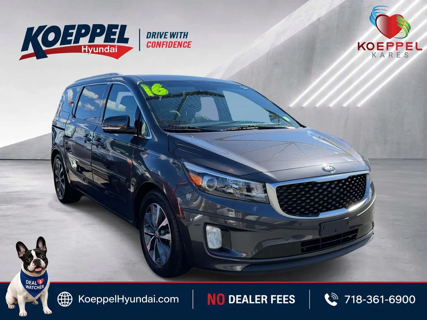 2016 Kia Sedona - $13,348