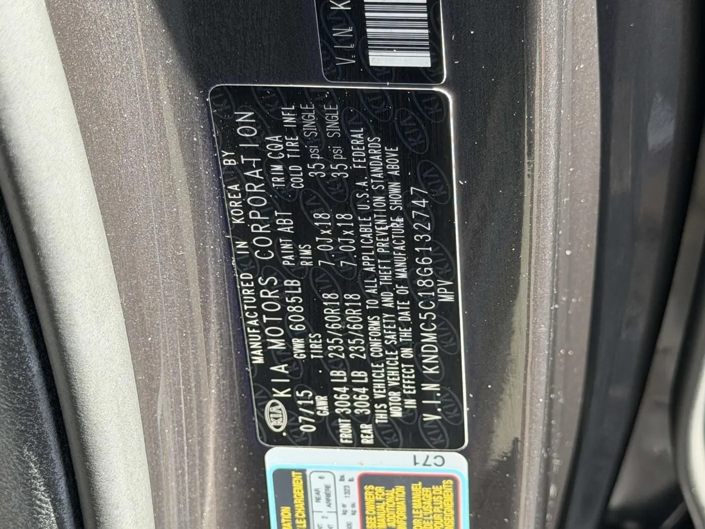 2016 Kia Sedona - $13,348