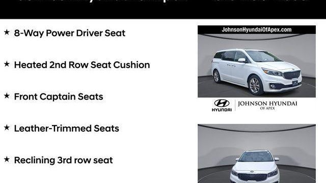 2018 Kia Sedona SXL