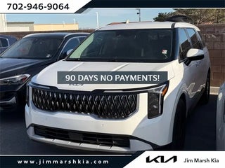 2025 Kia Carnival with Snow White Pearl Exterior