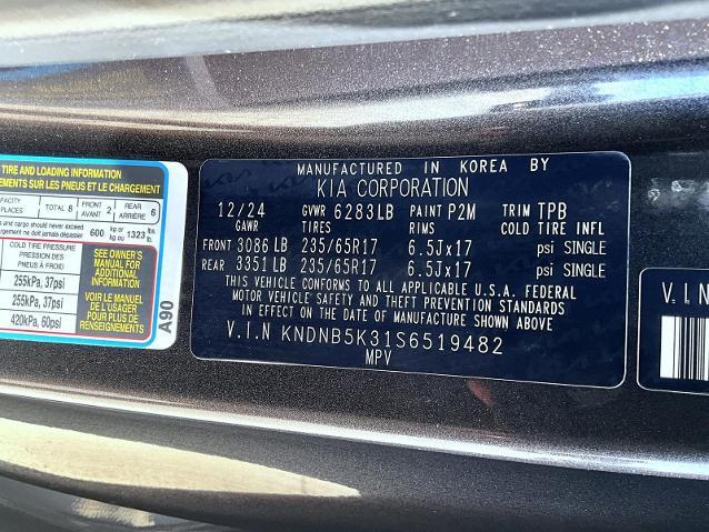 2025 Kia Carnival - $33,645