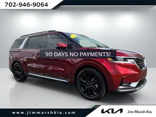 2024 Kia Carnival with Flare Red Exterior