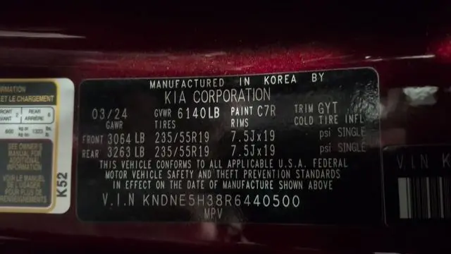 2024 Kia Carnival SX