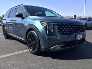 2026 Kia Carnival with Astra Blue Exterior