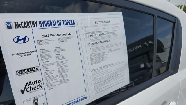 2016 Kia Sportage LX