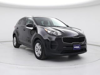 2018 Kia Sportage with Black Cherry Exterior