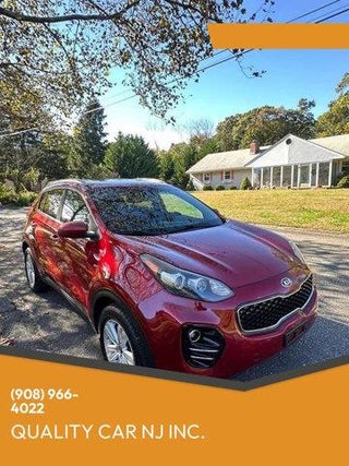 2018 Kia Sportage with Hyper Red Exterior