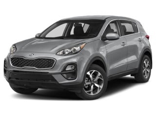 2021 Kia Sportage with Pacific Blue Exterior