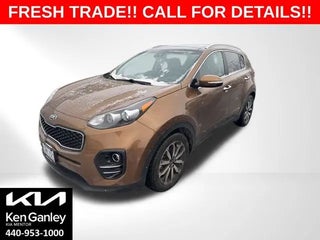 2017 Kia Sportage with Burnished Copper Exterior
