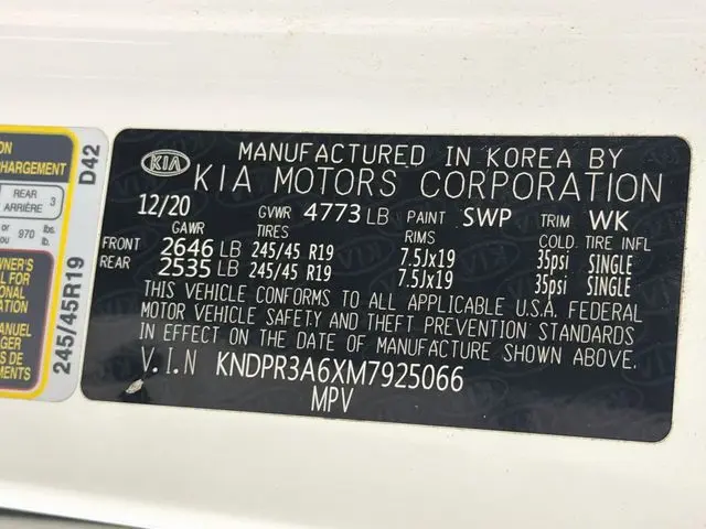 2021 Kia Sportage - $10,000