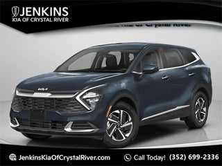 2023 Kia Sportage Hybrid with Snow White Pearl Exterior