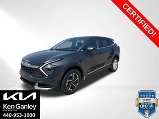 2024 Kia Sportage Hybrid with Gravity Gray Exterior