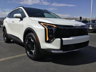 2026 Kia Sportage Hybrid with Snow White Pearl Exterior